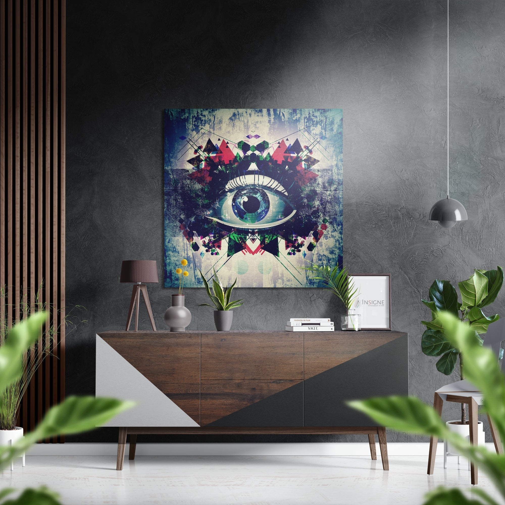 Brushed Aluminium Dibond Wall Art