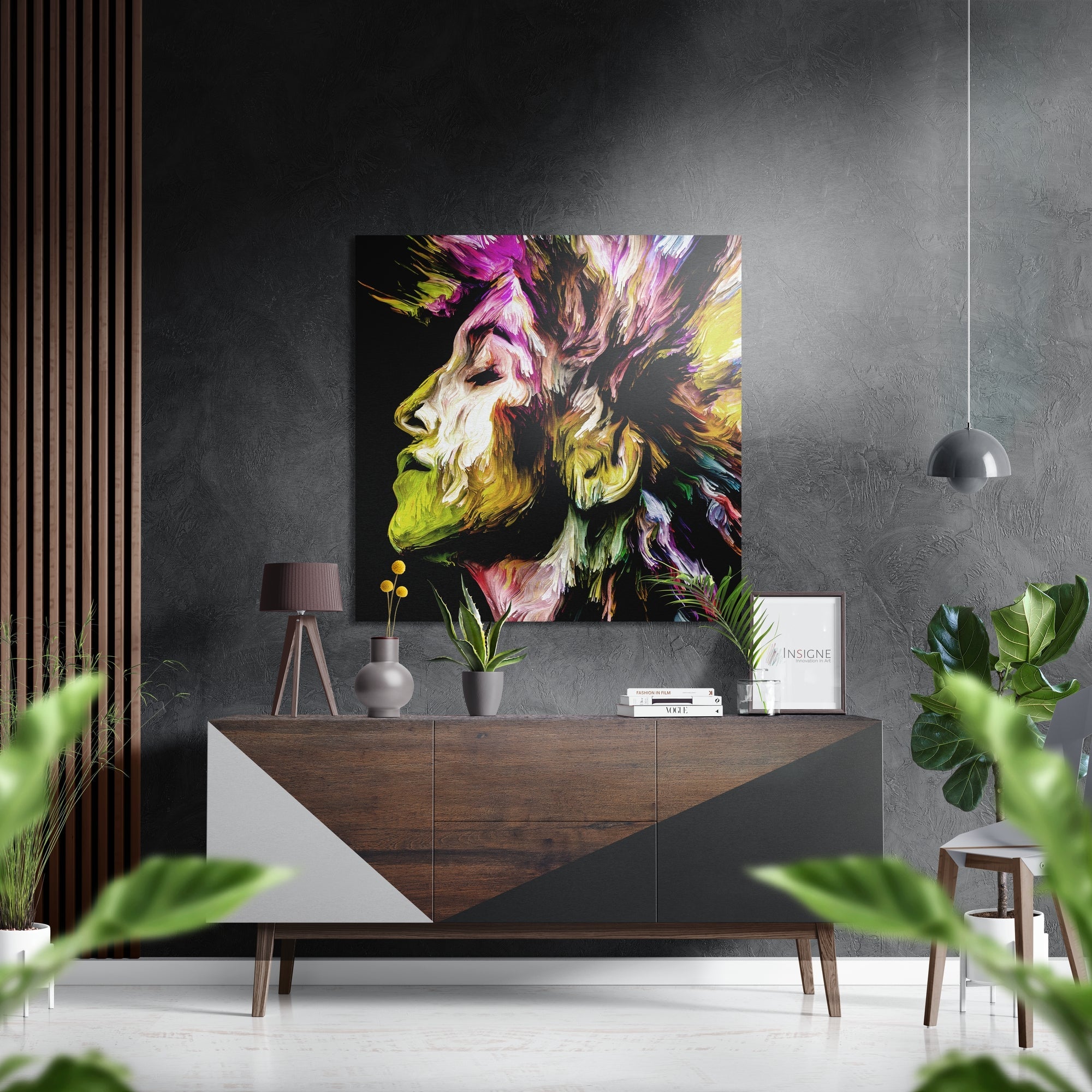 Brushed Aluminium Dibond Wall Art