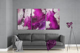 Fuchsia Glass Mega Wall Art