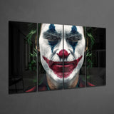 Joker 4 Pieces Mega Glass Wall Art (150x92 cm)
