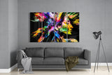 Feel the Music 4 Pieces Mega Glass Wall Art (150x92 cm)