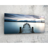 Dock Glass Wall Art (92x36 cm)