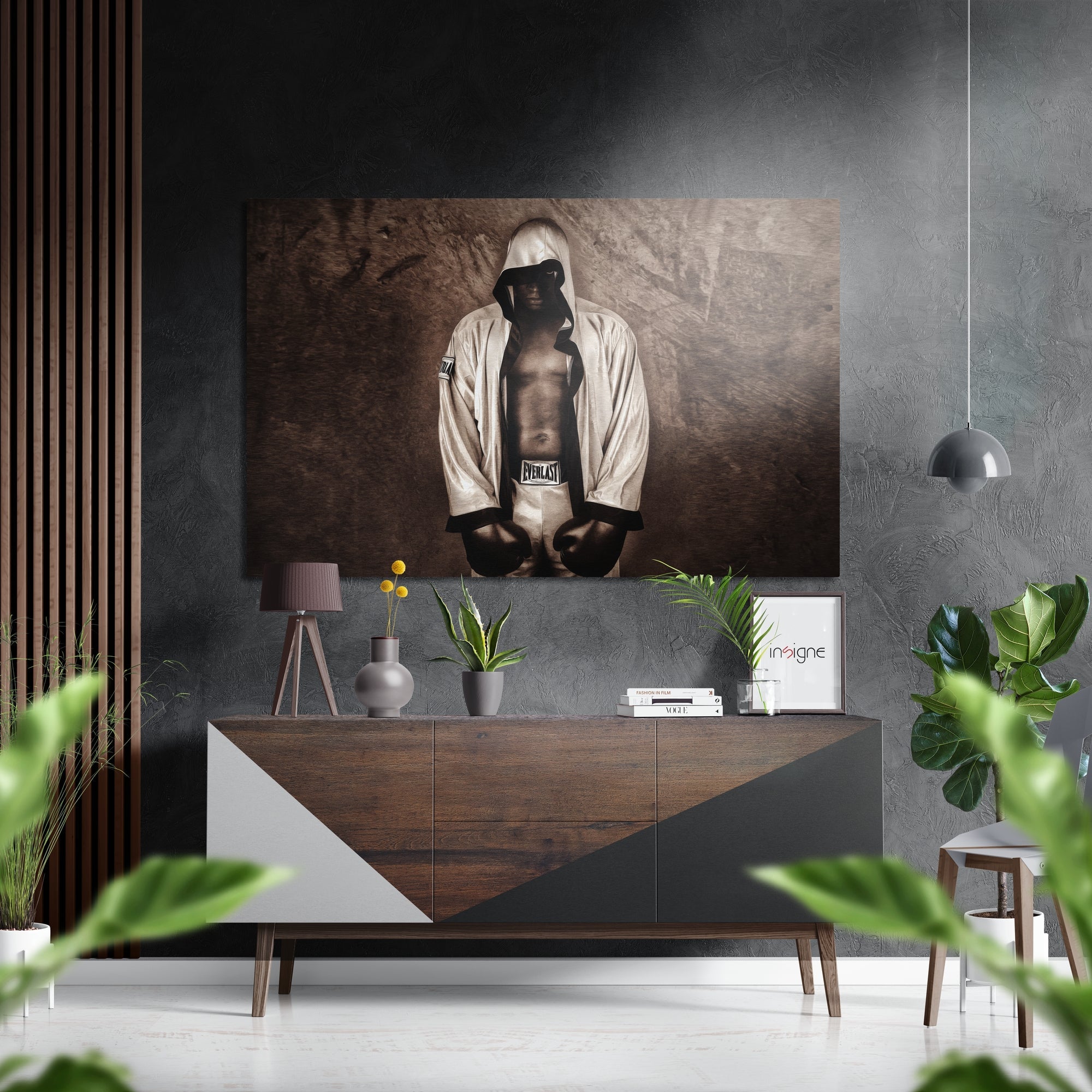 Brushed Aluminium Dibond Wall Art