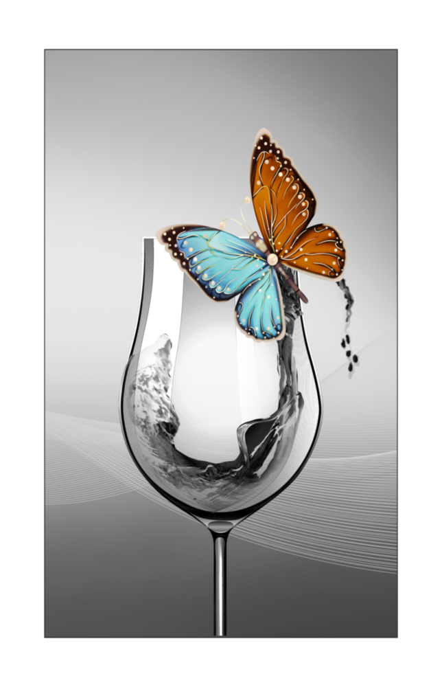 Goblet Glass Wall Art