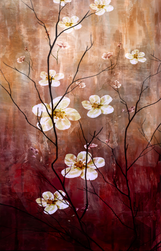 Daisies Glass Wall Art