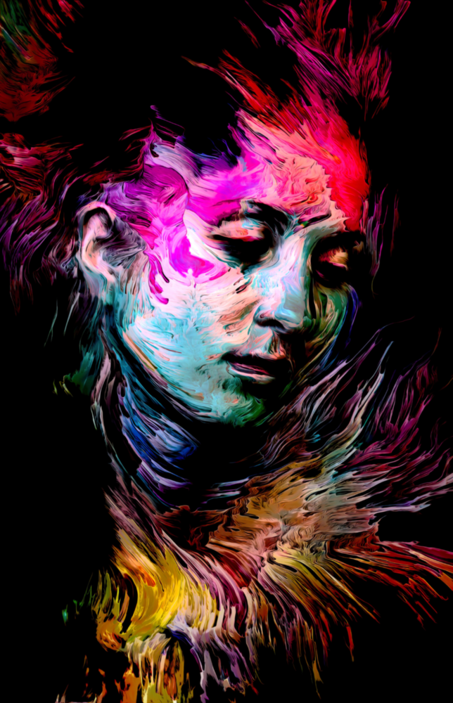 Colorful Thoughts Glass Wall Art