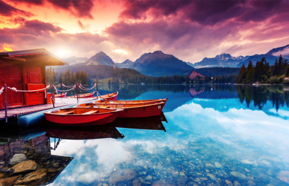 Landscape Glass Wall Art