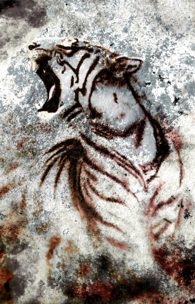 Tiger Glass Wall Art