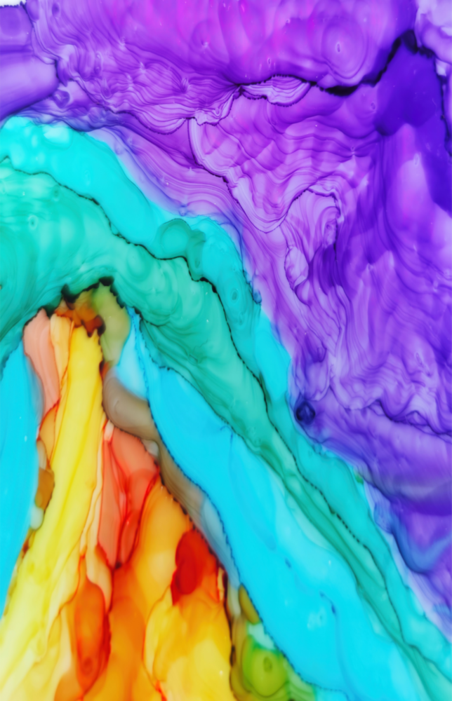 Colors Glass Wall Art