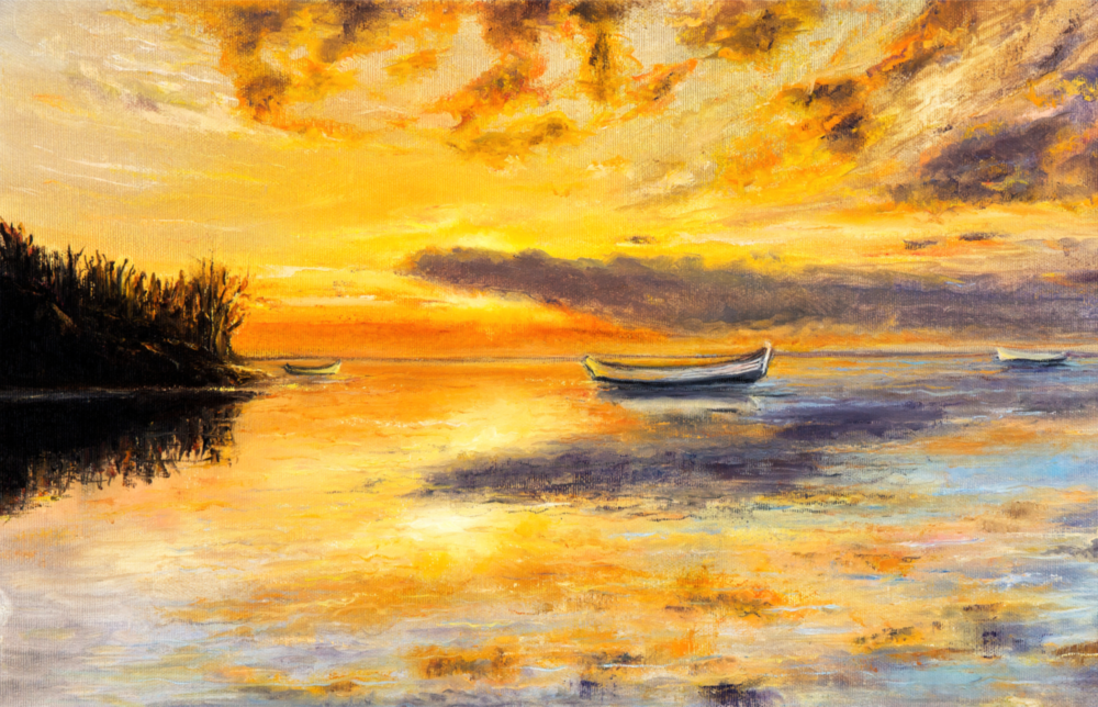 Landscape Glass Wall Art
