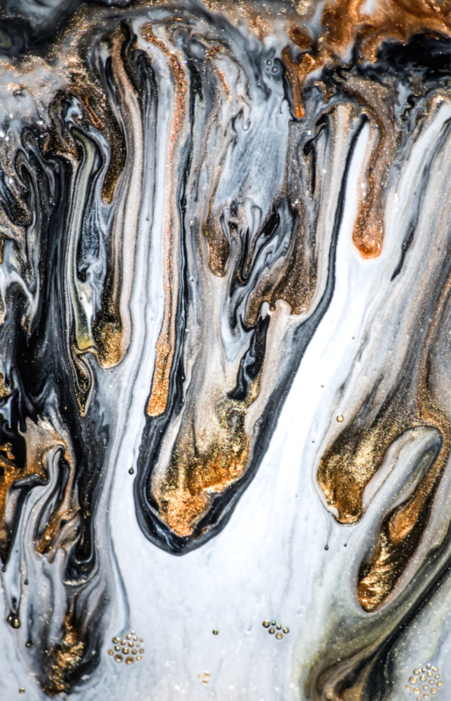 Abstract Glass Wall Art