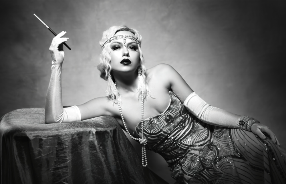 Roaring 20s Glass Wall Art