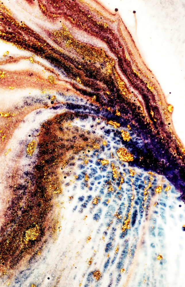 Abstract Glass Wall Art