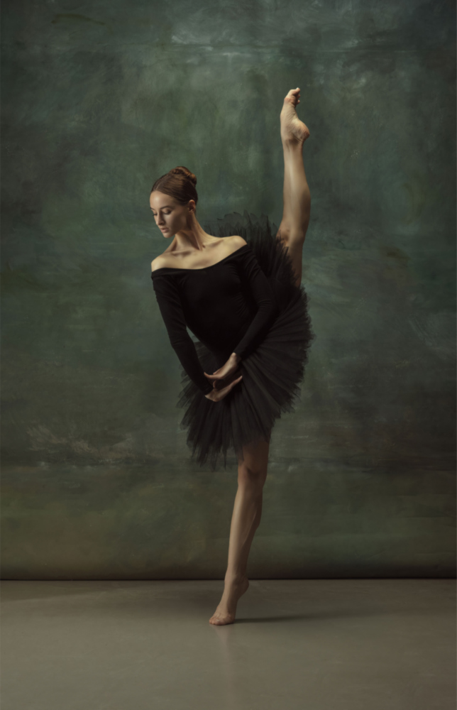 Ballerina Glass Wall Art