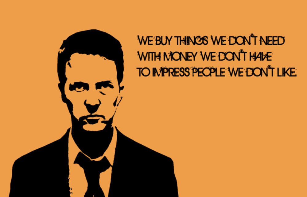 Fight Club Glass Art