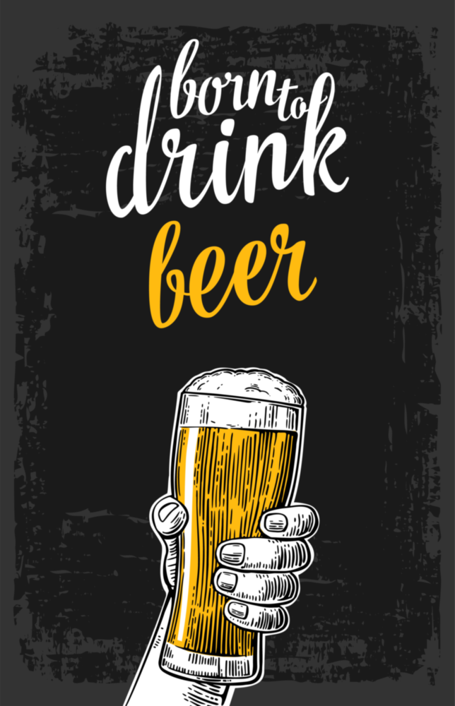 Beer Glass Wall Art