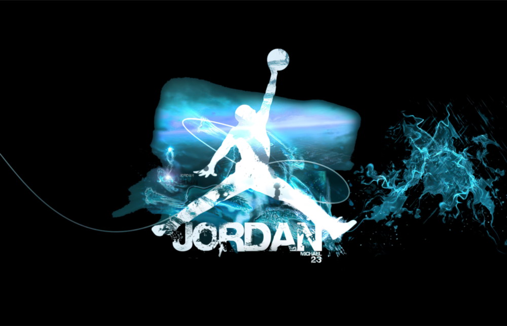 Michael Jordan Glass Wall Art