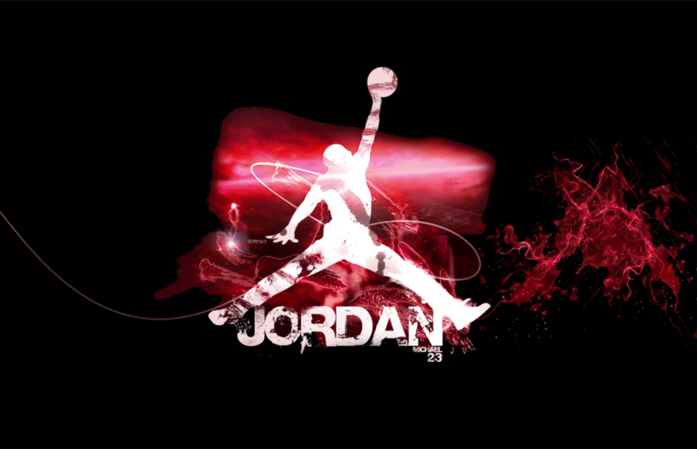 Michael Jordan Glass Wall Art