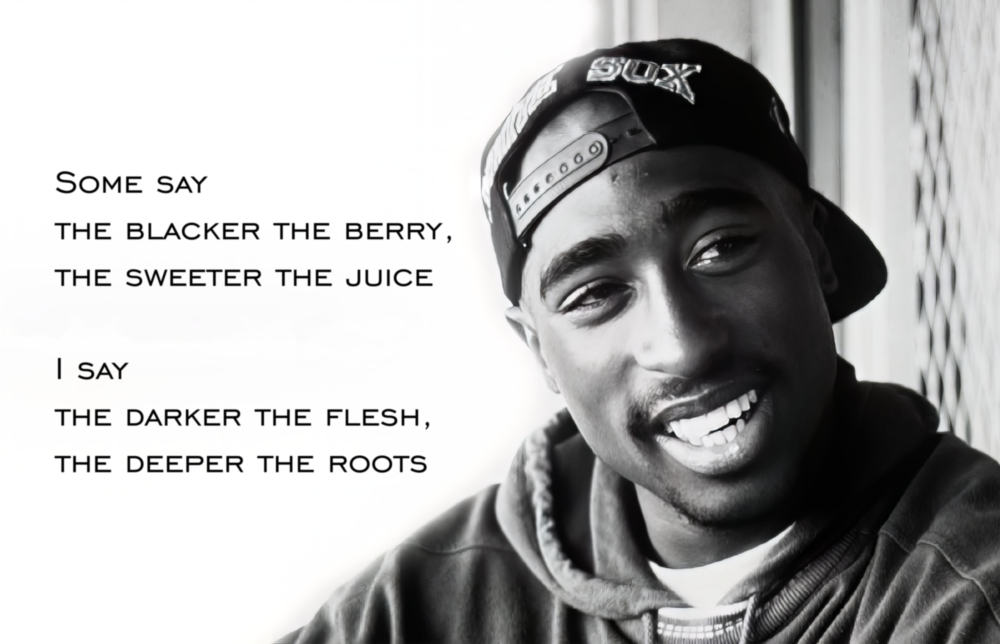 Tupac Shakur Glass Wall Art