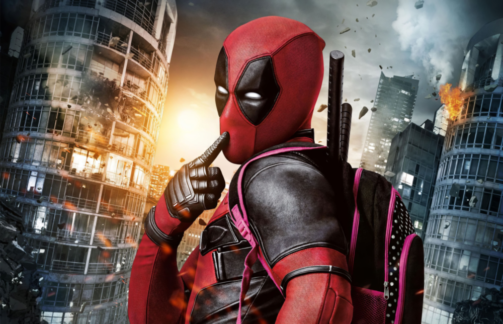 Deadpool Glass Wall Art