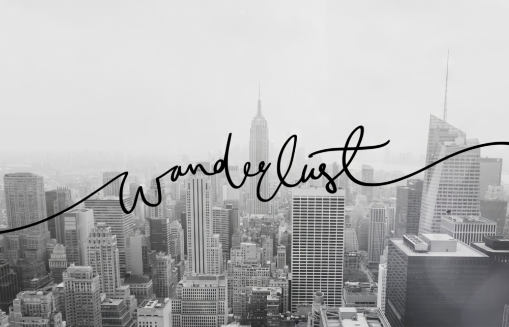 Wanderlust Glass Wall Art