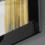 Golden Valley Glass Wall Art.