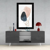Abstract Modernity Glass Wall Art.