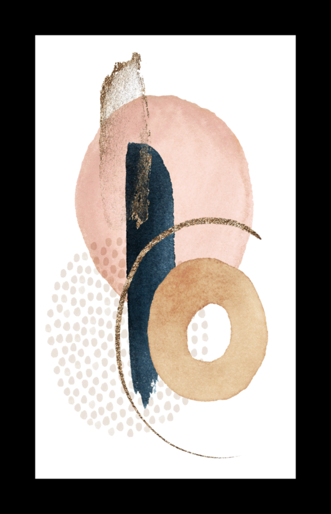 Abstract Modernity Glass Wall Art