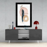 Abstract Modernity Glass Wall Art.