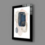 Abstract Modernity Glass Wall Art.