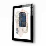 Abstract Modernity Glass Wall Art.