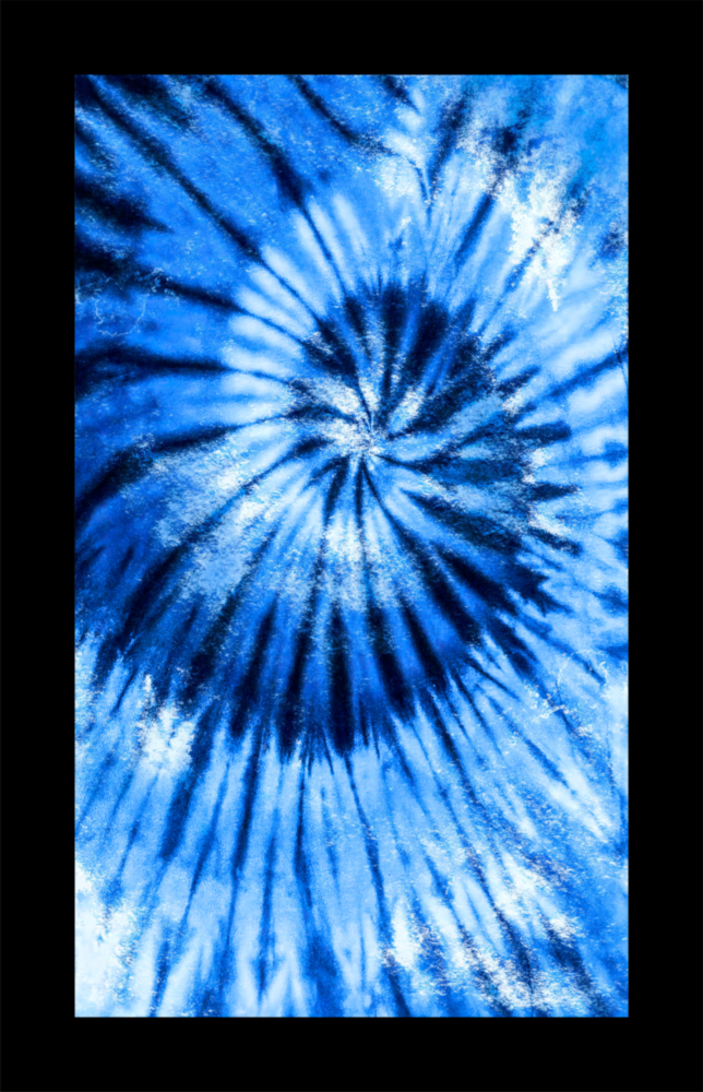 Blue Shell Glass Wall Art