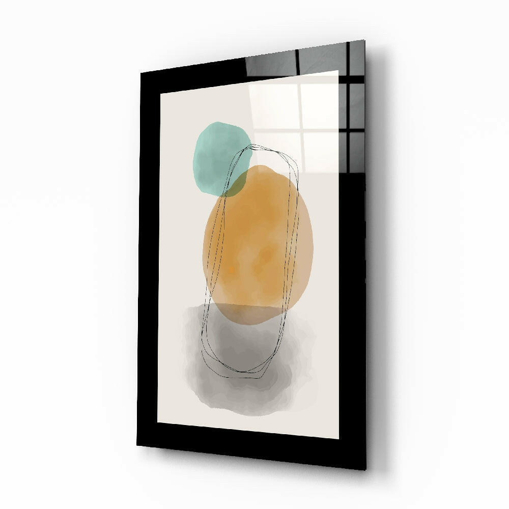 Abstract Art Glass Wall Art.