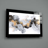 Marble Pattern Glass Wall Art.