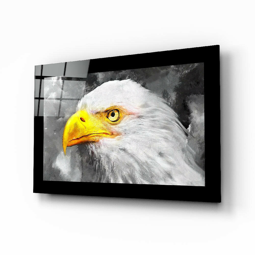 Eagle Glass Wall Art.