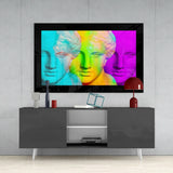Modernity in Sculpture Glass Wall Art.