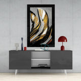 Gold Dust Glass Wall Art.