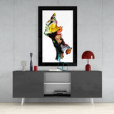 Abstract Thoughts Glass Wall Art.
