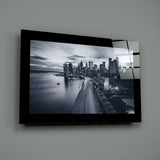 New York Glass Wall Art.