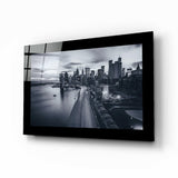 New York Glass Wall Art.