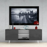 New York Glass Wall Art.
