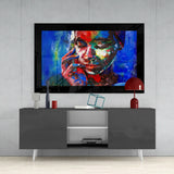 Deep Solitude Glass Wall Art.