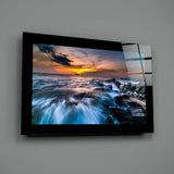 Combatant Sea Glass Wall Art.