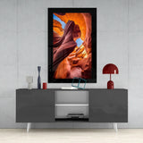 Grand Canyon Rift Glass Wall Art.