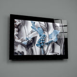 Flower Arrangement Glass Wall Art.