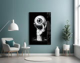 Eyes of the Abyss Glass Wall Art