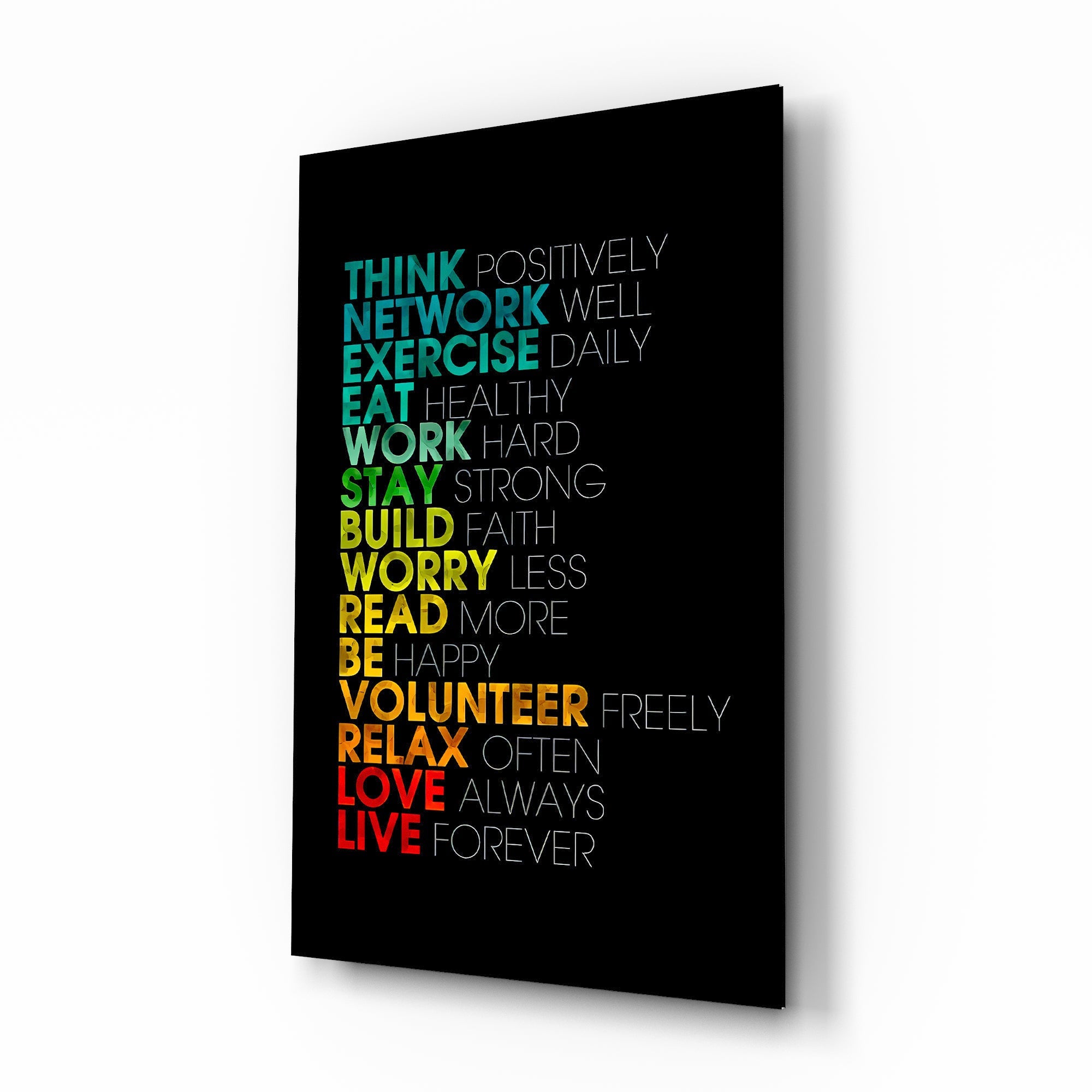 DMS-1060_b Glass Wall Art