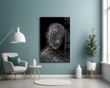Tangled Threads Portrait Glass Wall Art