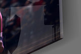 Relentless Basketball Crown Hoop Glass Wall Art