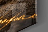 Cosmic Colosseum Fountain Pen Glass Wall Art